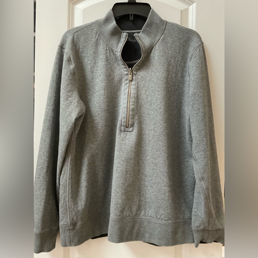 Tommy Bahama Men’s Reversible 1/2 Zip - Picture 3 of 7